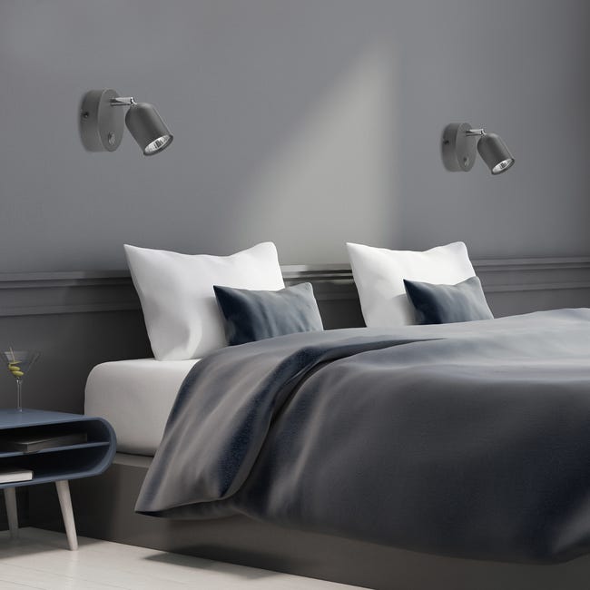 Kinkiet Top szary GU10 Tk Lighting