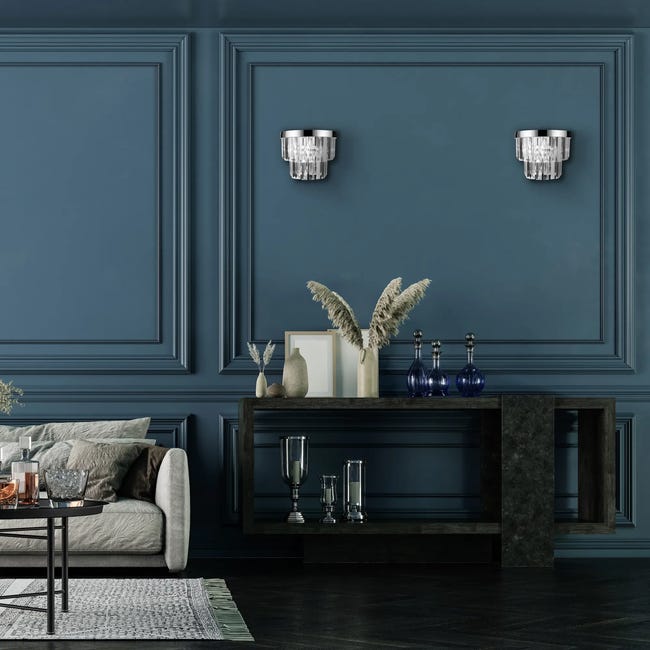 Kinkiet VETRO chrom E14 LIGHT PRESTIGE