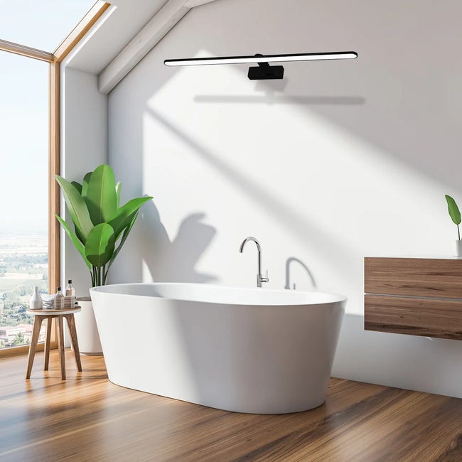 Kinkiet galeryjka Splash 100 cm czarny 1470 lm LED Eko-Light