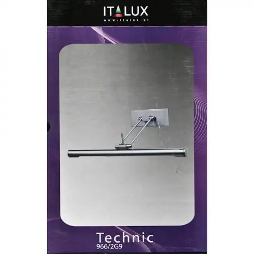 Kinkiet galeryjka TECHNIC chrom G9 ITALUX