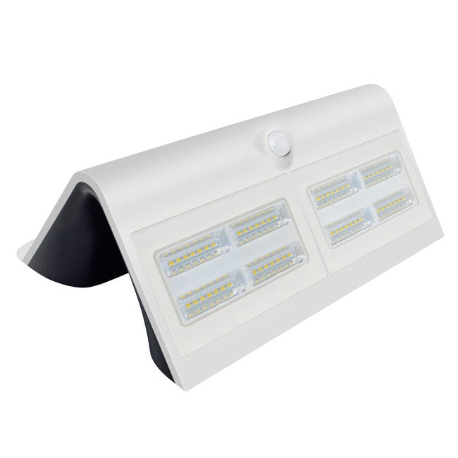 Kinkiet solarny Butterfly biały IP65 LED Milagro