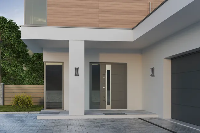 Kinkiet zewnętrzny Dante IP54 czarny LED Italux