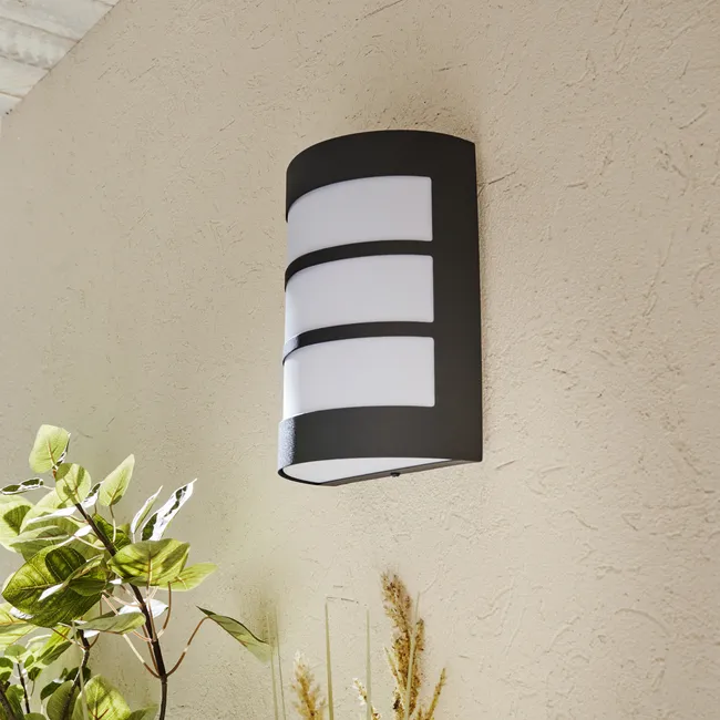 Kinkiet zewnętrzny Montreal szary E27 IP44 Inspire