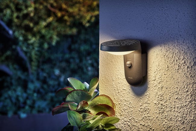 Kinkiet zewnętrzny Rosemarie szary IP44 LED Philips