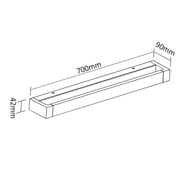 Kinkiet łazienkowy CARGO ruchomy IP44 biały LED LIGHT PRESTIGE