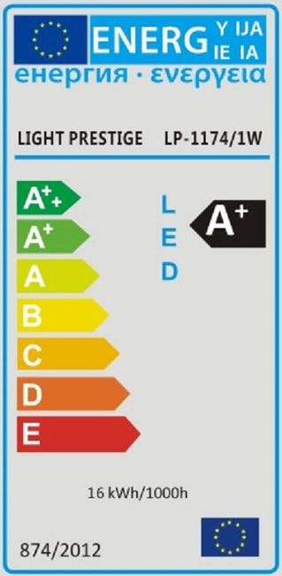 Kinkiet łazienkowy Denver IP44 biały LED Light Prestige