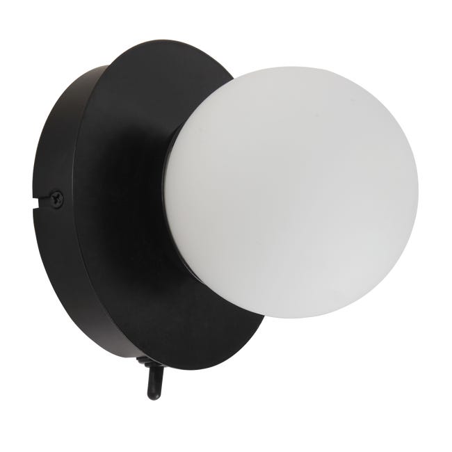 Kinkiet łazienkowy Kapi IP44 czarny LED Inspire