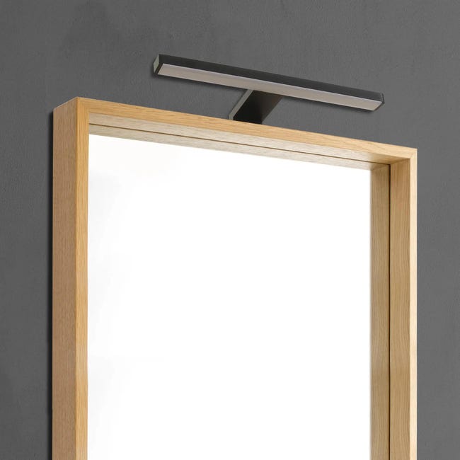 Kinkiet łazienkowy Slim IP44 50 cm czarny LED Inspire
