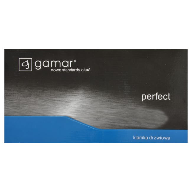 Klamka do drzwi zewnętrznych chińskich lewych z blokadą Lupo nikiel