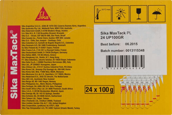 Klej montażowy Sika Maxtack 100 g Sika