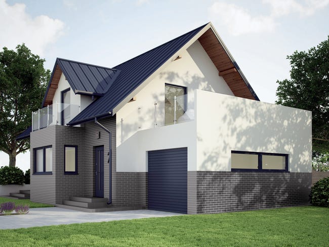 Klinkier dekoracyjny elewacyjny cegła 245x65x6,5 mm Szara Cerrad