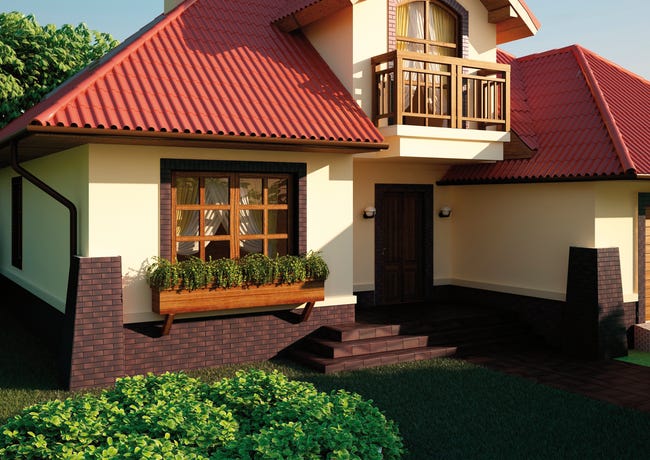Klinkier dekoracyjny elewacyjny cegła Country wiśnia 24.5x6.5x6.5 cm Cerrad
