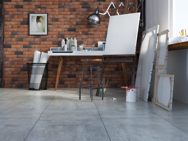 Klinkier dekoracyjny elewacyjny cegła Loft Brick Chili 24.5x6.5x0.8 cm Cerrad