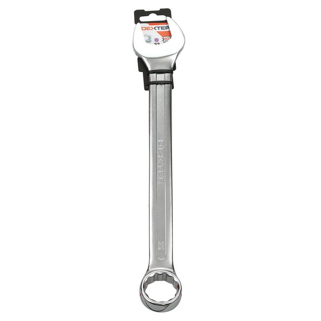 Klucz płasko-oczkowy CRV 32 mm Dexter