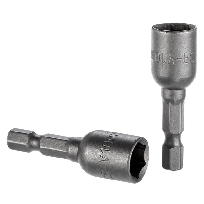 Klucze nasadowe magnetyczne 10 x 45 mm 2 szt. DEXTER