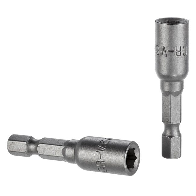 Klucze nasadowe magnetyczne 6 x 45 mm 2 szt. DEXTER