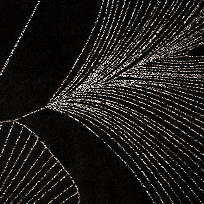 Koc Ginko czarny 150 x 200 cm