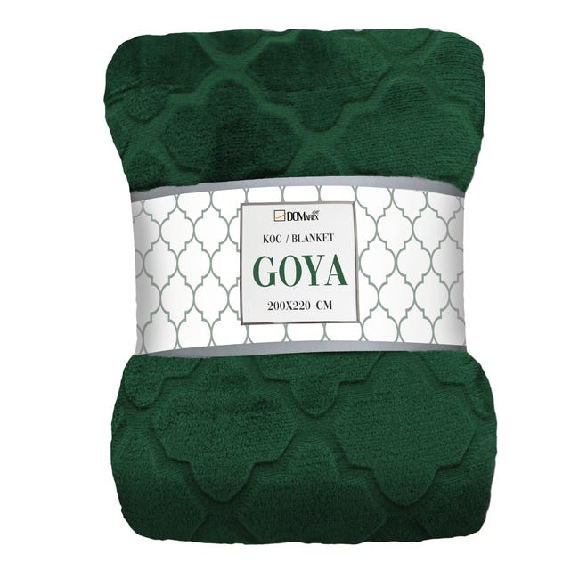 Koc Goya zielony 200 x 220 cm