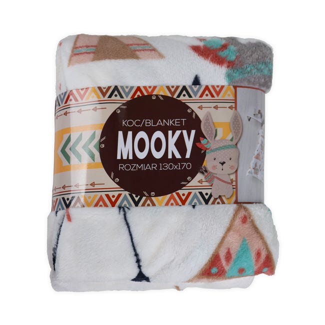 Koc dla dzieci Mooky Bunny 130 x 170 cm