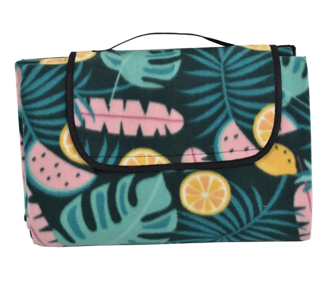 Koc piknikowy 200x150 cm liście Ołer Garden