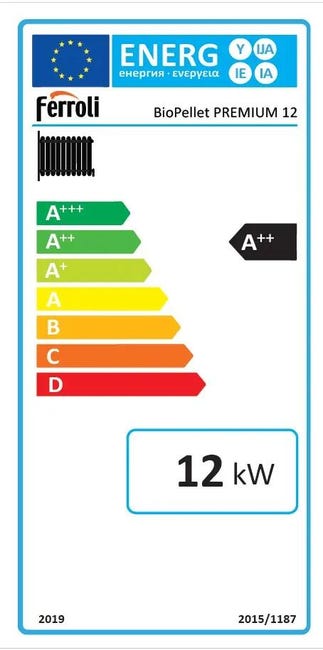 Kocioł biopellet PREMIUM 12kW FERROLI