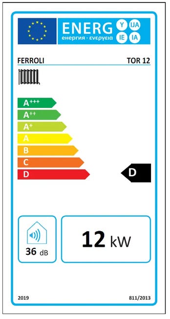 Kocioł elektryczny 12 KW TOR 12 Ferroli