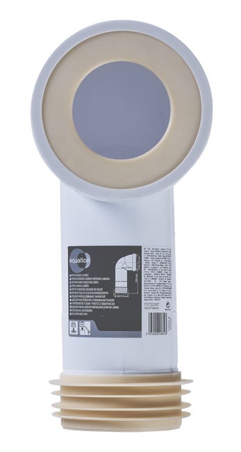 Kolano 90° długie PUSH-FIT z uszczelką wargową EQUATION