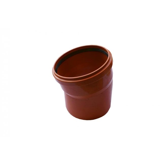 Kolano kanalizacji zewnętrznej 200 mm/15° Poliplast