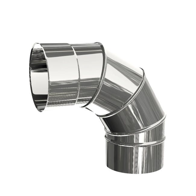 Kolano skrętne kominowe 90° 120/0.5 mm MK