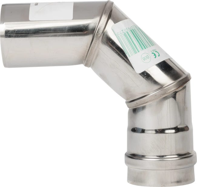 Kolano spustowe nierdzewne 60 mm EQUATION