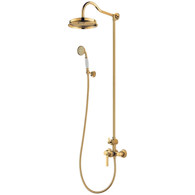 Kolumna prysznicowa z baterią Armance złota Omnires