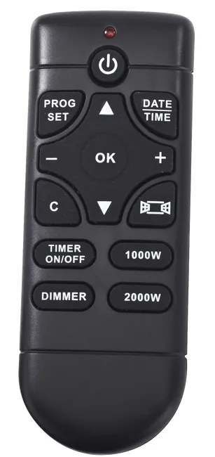 Kominek elektryczny 2000 W NAŚCIENNY LED EQUATION