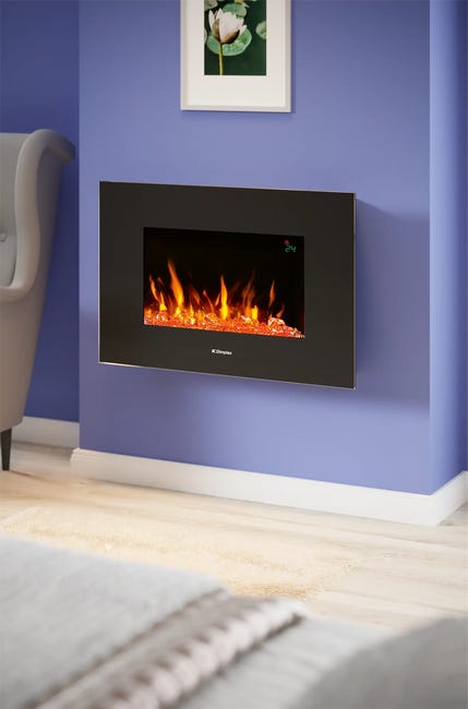 Kominek elektryczny 2000 W TOLUCA DE LUXE ECO LED DIMPLEX