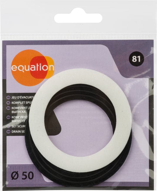 Komplet naprawczy spustu zlewu 50 mm EQUATION