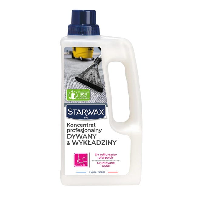 Koncentrat do odkurzaczy piorących DYWANY & WYKŁADZINY 1 l STARWAX