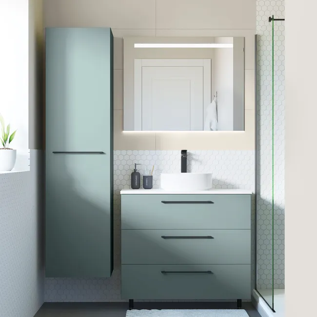 Korpus słupka modułowego Remix Celadon 173 x 45 x 46 Sensea