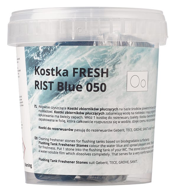 Kostka Fresh do WC RIST BLUE SANIT