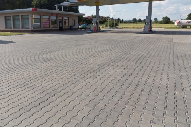 Kostka brukowa Behaton 8 cm Szara