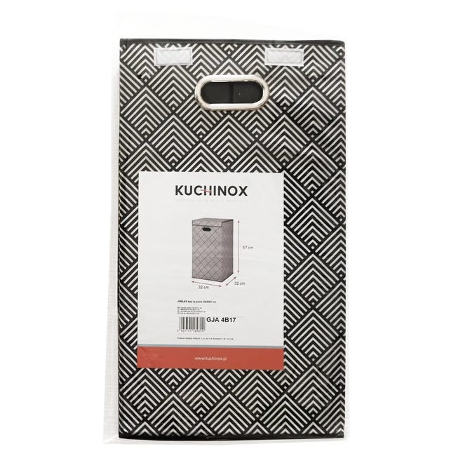 Kosz na pranie Jamajka 32 x 32 x 57 cm Kuchinox