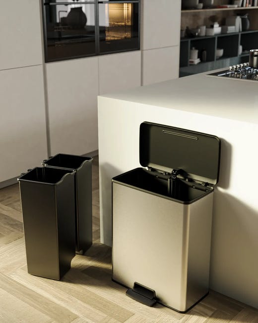 Kosz na śmieci Deco bin 2 x 26 l Curver