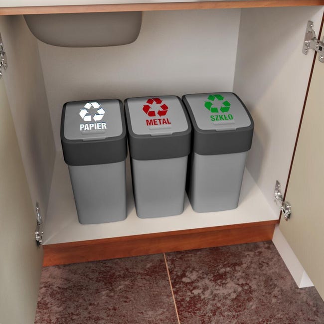 Kosz na śmieci Flip bin 10 l Curver