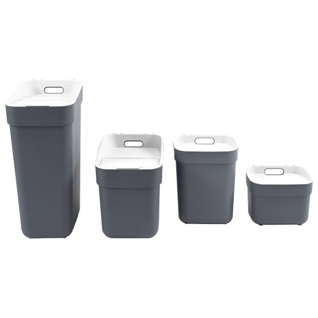 Kosz na śmieci Ready To Collect 10 l szary Curver