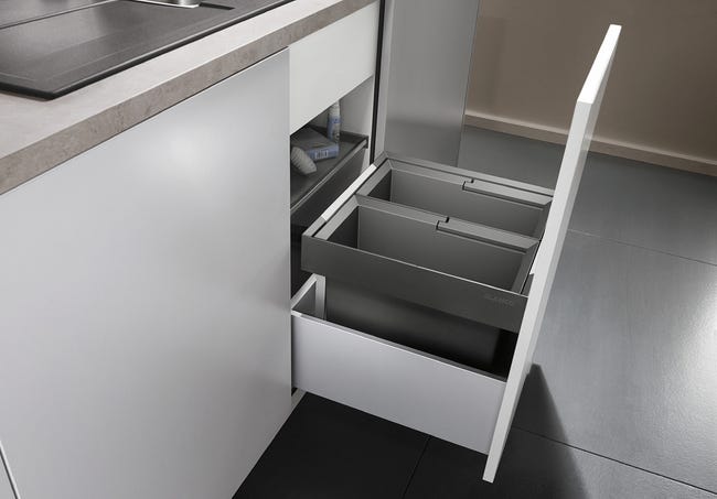 Kosz na śmieci do zabudowy Flexon II 45 2 x 16 l Blanco