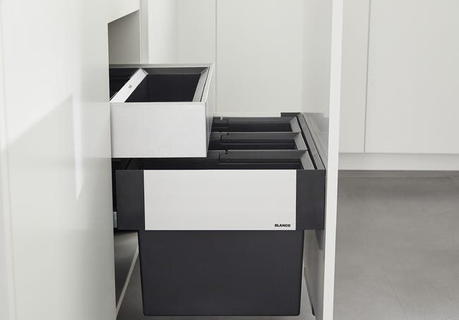 Kosz na śmieci do zabudowy Select II 60 3 x 15 l Blanco