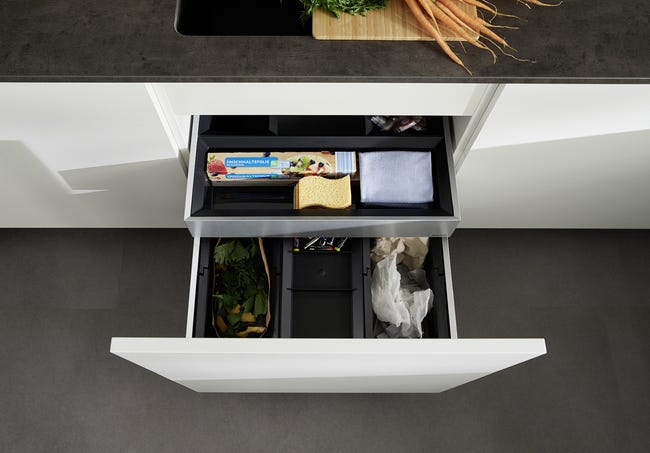 Kosz na śmieci do zabudowy Select II 60 3 x 15 l Blanco
