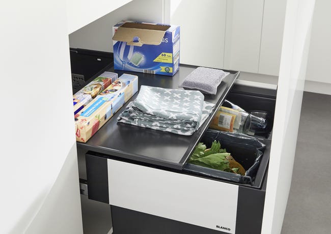 Kosz na śmieci do zabudowy Select II 60 30 + 19 l Blanco