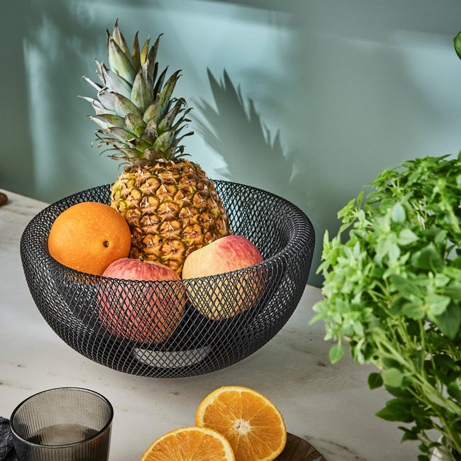 Koszyk na owoce i warzywa czarny Delinia