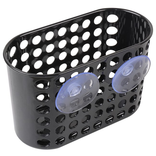 Koszyk płaski na przyssawki BLACK XL