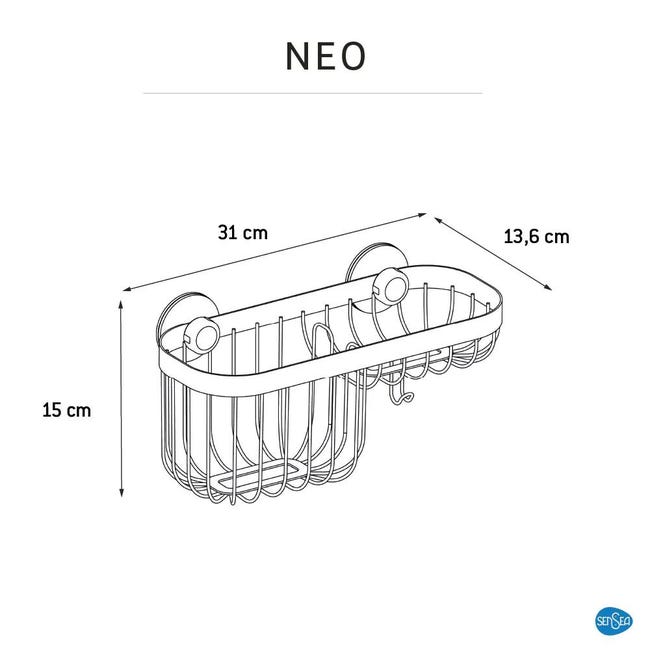 Koszyk łazienkowy Neo Sensea