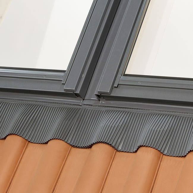 Kołnierz do okna dachowego UCX M6A 13 E Bliźniaczy Falisty 78 x 118 cm Artens